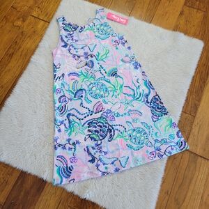 NWT Lilly Pulitzer Kristen Dress Women's XS  Lilac Freesia Mermaid For You